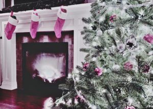 The stockings were hung by the chimney with care...