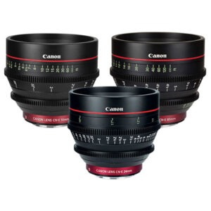 Canon CN-E 24, 50, and 85mm